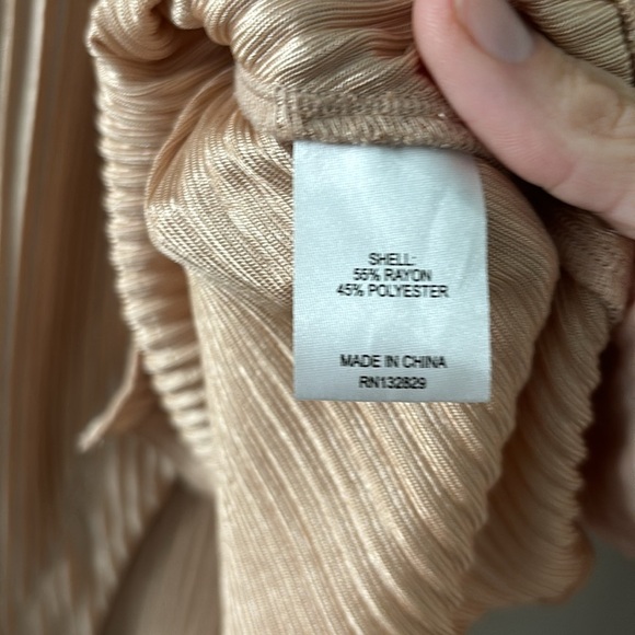 Song of Style Metallic Striped Blouse - Picture 5 of 5